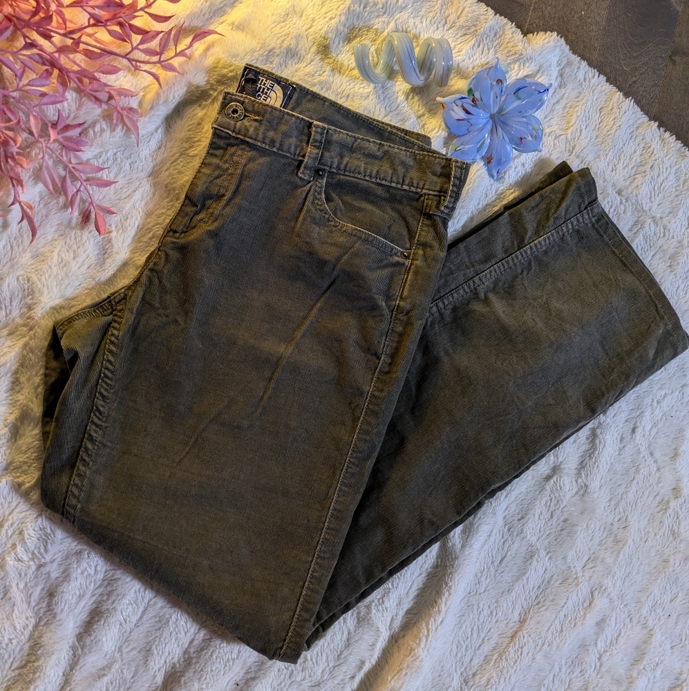 The North Face Brown Corduroy Bell Pants